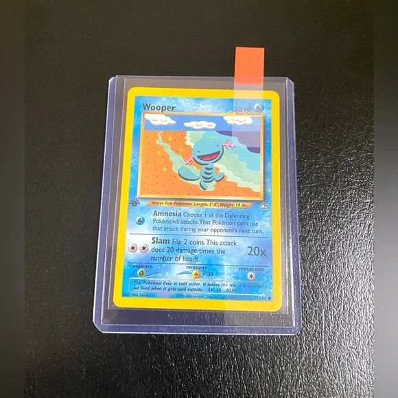 Pokemon 1st Edition pokemon card Wooper 82/111 - Picture 9 of 9